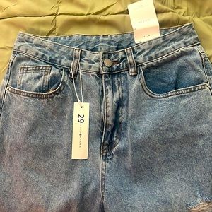 Distressed Denim jeans